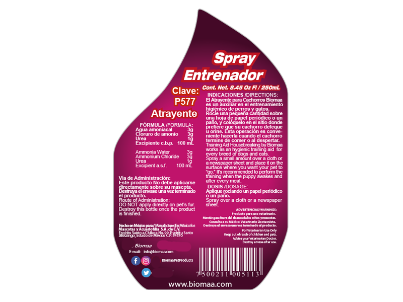 ATTRACTANT FOR PUPPIES