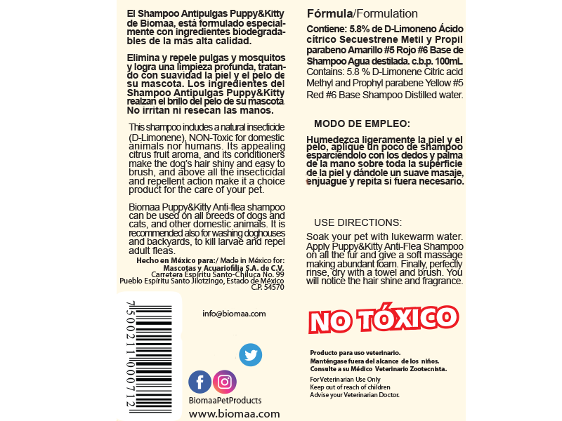 PUPPY & KITTY ANTI-FLEA SHAMPOO